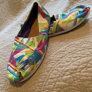 TOM multi-colored slip on shoes